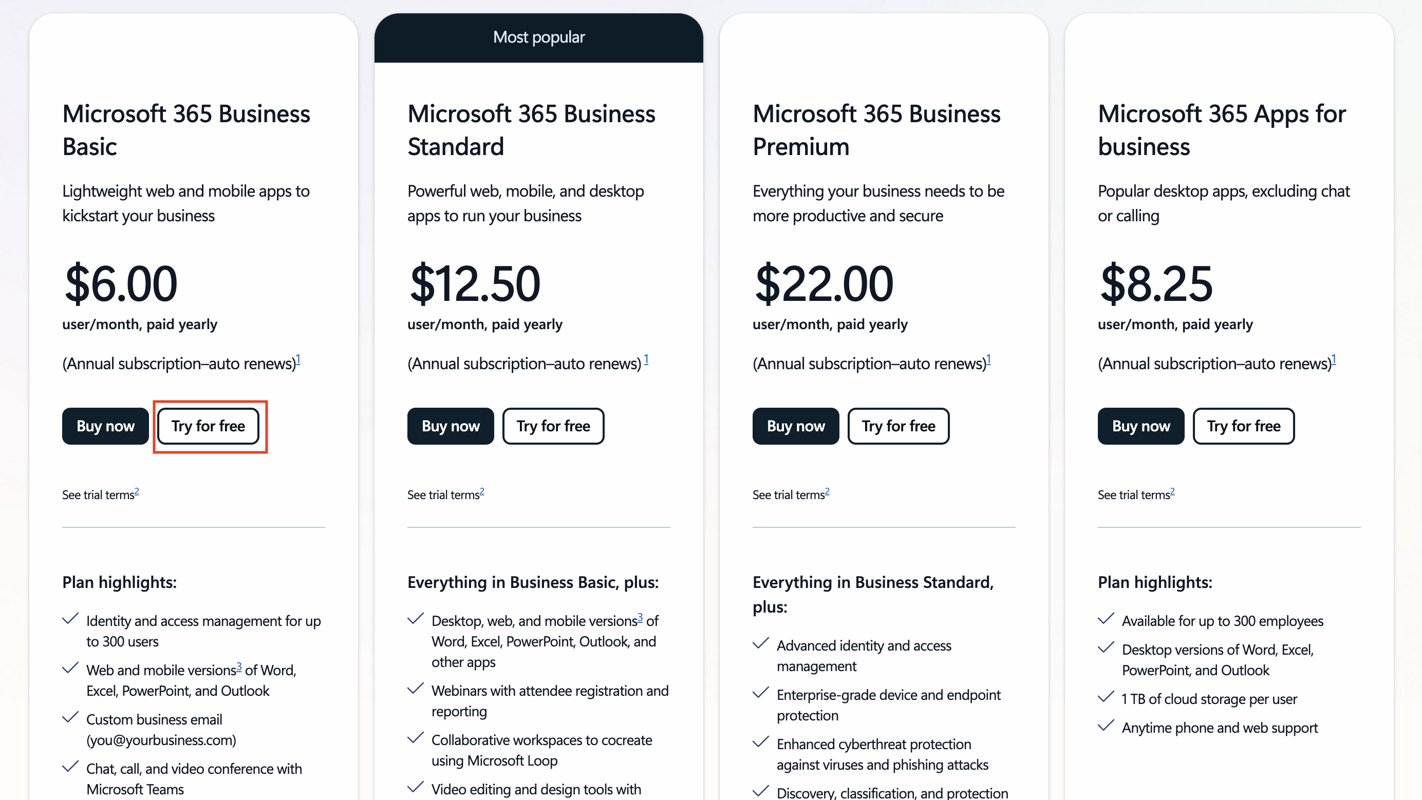 Microsoft 365 Signup