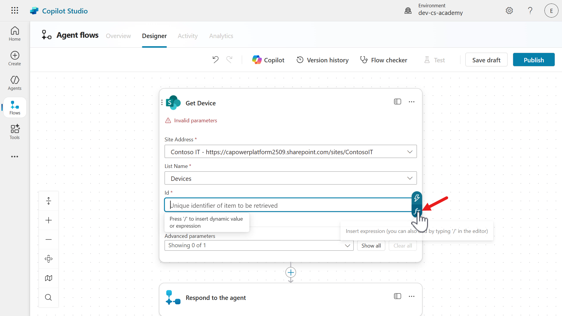 Dynamic content picker