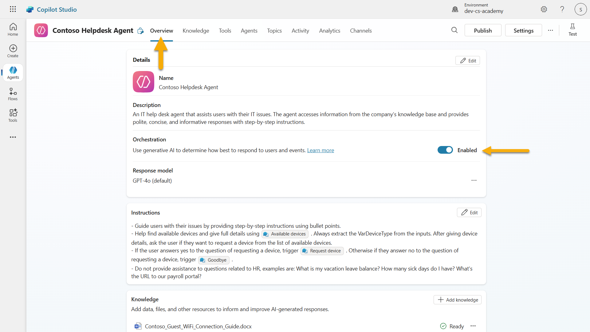 Enable Generative AI